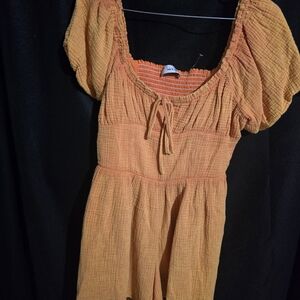 Sadie & Sage Orange Jumpsuit